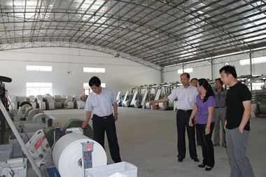 田陽縣政協領導深入委員企業開展調研視察，助力市場發展